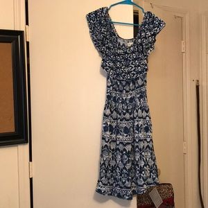 Off the shoulder dress